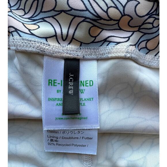 J. Crew Active Swim Bike Short in Kaleidoscope Print Size Small - Picture 4 of 6